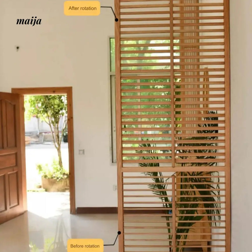 Leonard Solid Wood Partition Wall from maija