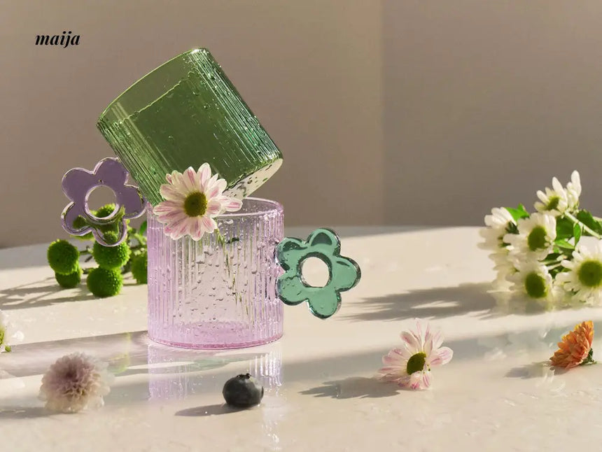 SOREMO Transparent Flower Mug from maija