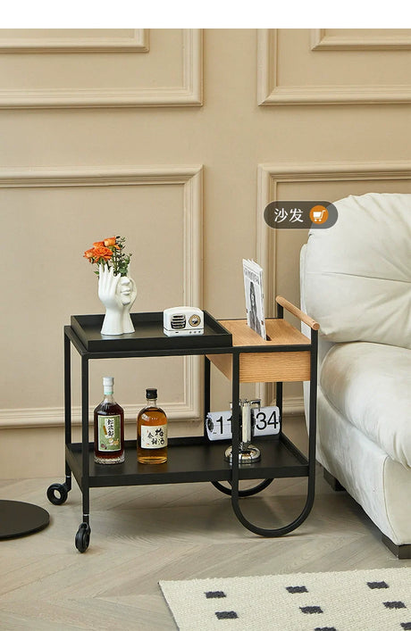 LAZYSPACE Mason Coffee Table Cart from LAZYSPACE