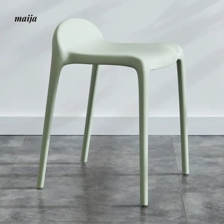 (Set of 2) Low Backrest Pastel Colour Dining Chair from Yishengtao