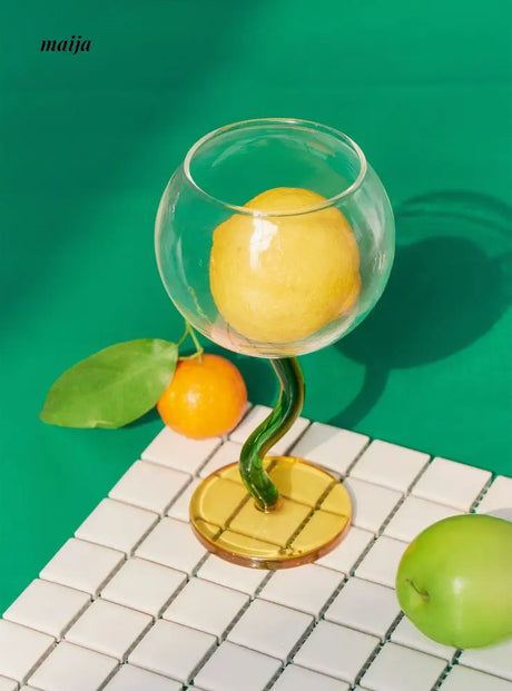 SOREMO Colourful Bubble Wine Glass from maija