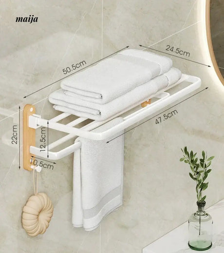 NHSJ Bath Towel Rack and Sanitary Napkin Holder from NHSJ