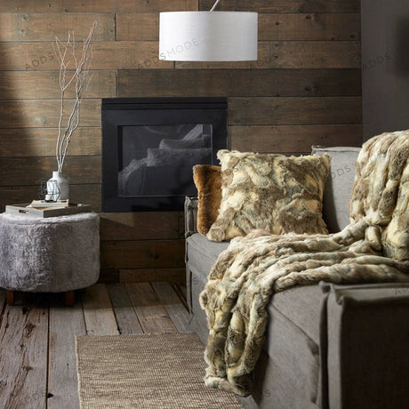 Imitation Fur Sofa Blanket from maija