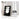 CLICK Shining Acrylic Makeup Mirror with Irregular Frame from CLICK