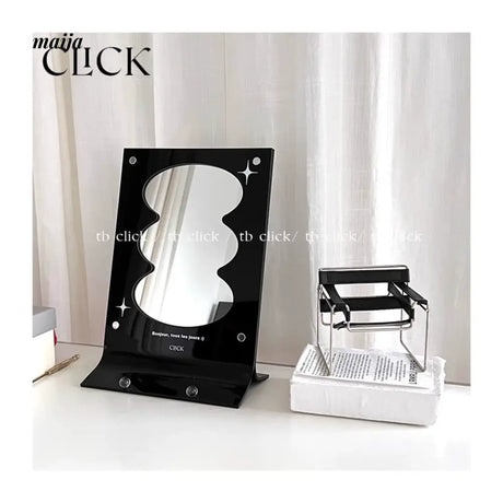CLICK Shining Acrylic Makeup Mirror with Irregular Frame from CLICK