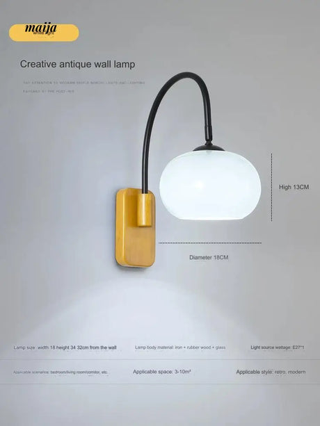 MOKUKOZUOMEI Renee Wall Lamp from MOKUKOZUOMEI