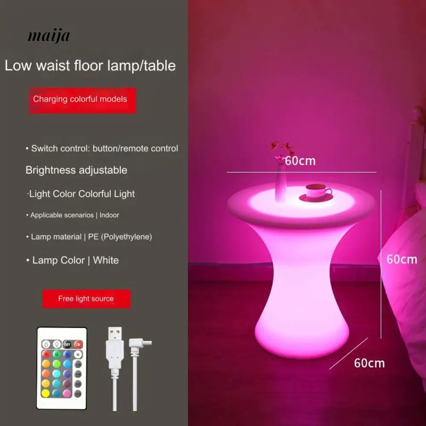 YUNLU Cylinder Side Table Lamp from MODENG
