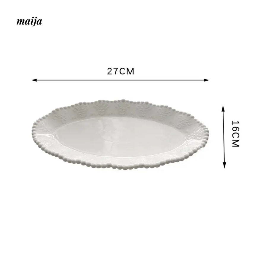 LIVETAI Pearl Ceramic Dinnerware Set from maija