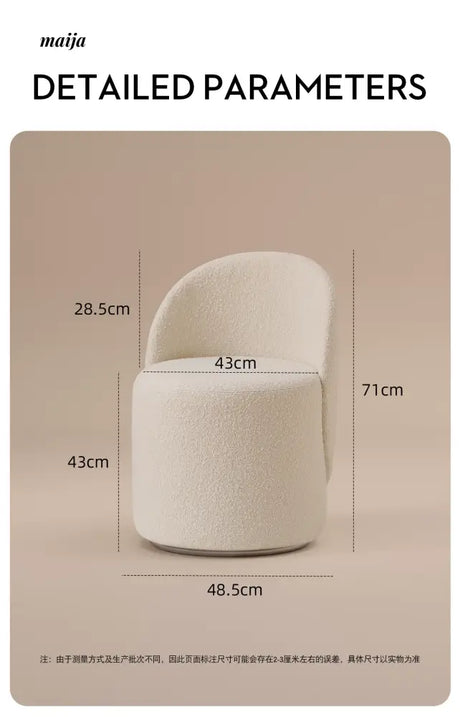 LOWERLEFT Designer Bedroom Lounge Chair from HOBBYTREE