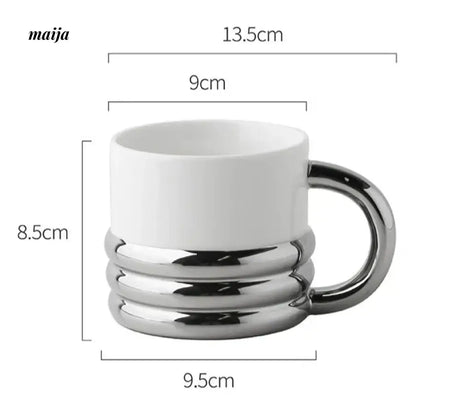 LIVETAI High-Quality Silver Glass Set from maija