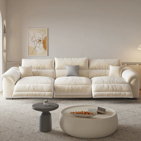 LATE AUTUMN Universal Electric Minimalist Cream Sofa from LATE AUTUMN