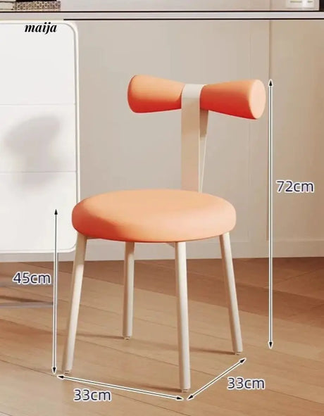 Bow Cream Dressing Chair from Kaiyashi