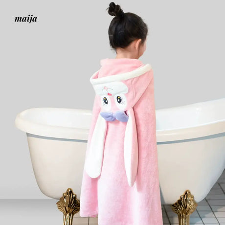 NUANYOU Children's Cartoon Cotton Bathrobe from maija