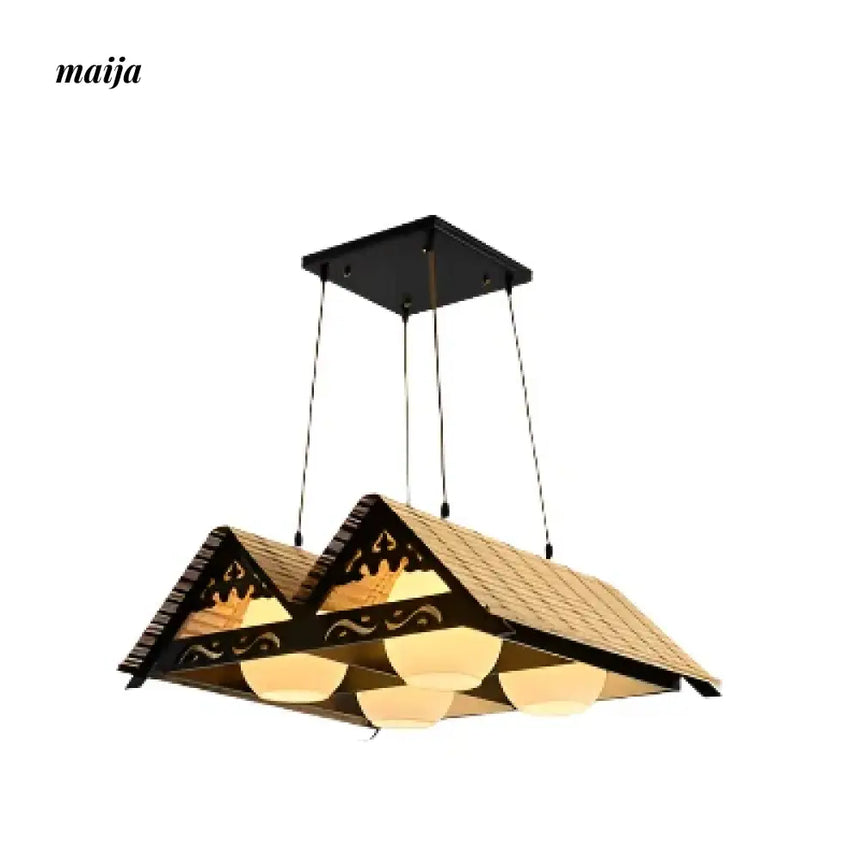 ZHONGSHAN Retro Ceiling Lamp with Bamboo Light from ZHONGSHAN