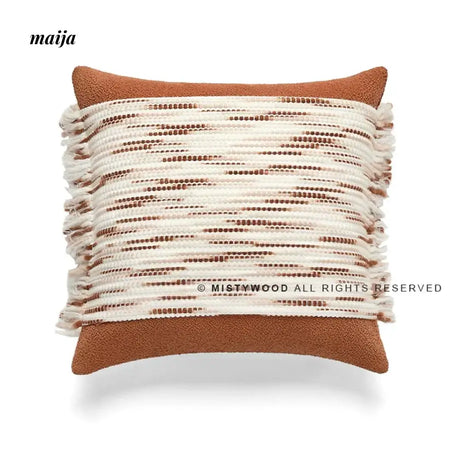 MISTYWOOD Advanced Orange Sofa Pillow from MISTYWOOD
