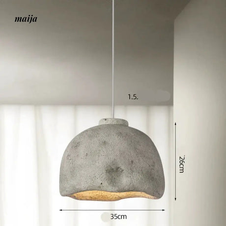 MODENG Microcement Ceiling Pendant Light from MODENG
