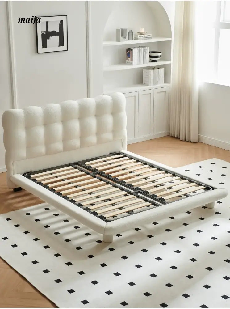SONMO Cream Modern Cotton Bed French Style from SONMO