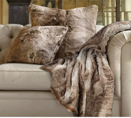 Imitation Fur Sofa Blanket from maija