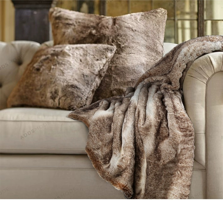Imitation Fur Sofa Blanket from maija