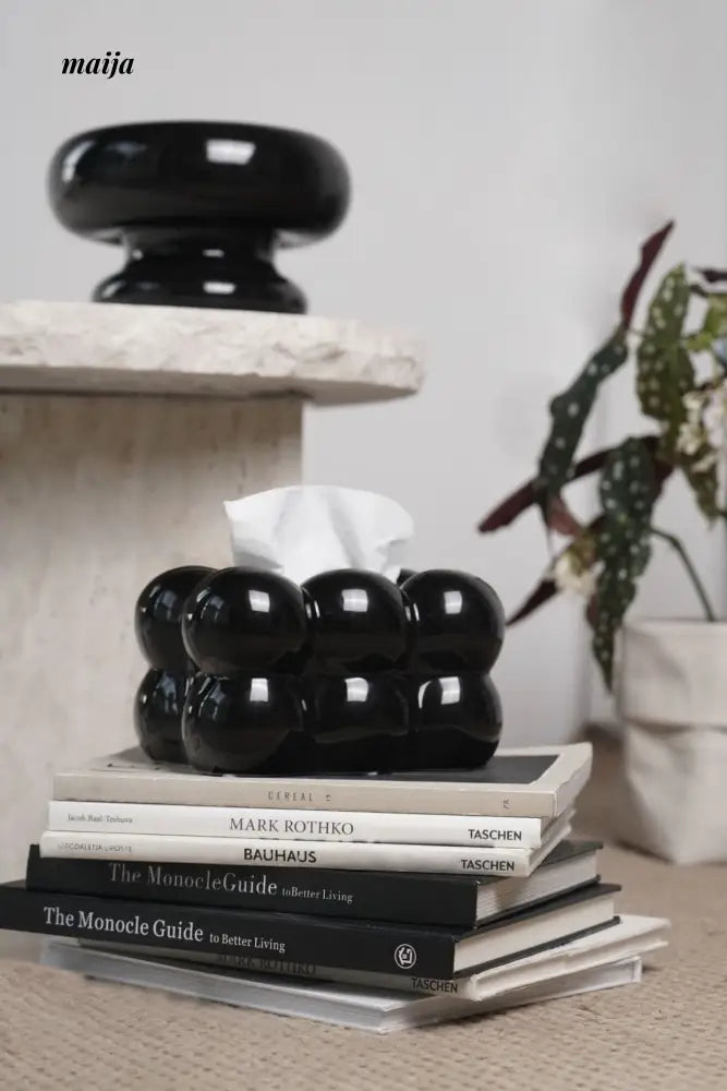 Marshmallow Ceramic Tissue Box from maija