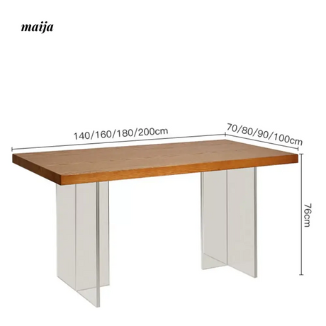 LAZYSPACE Jack Acrylic Dining Table from LAZYSPACE