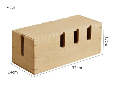 KIMACHI Wooden Cable Management Box from KIMACHI