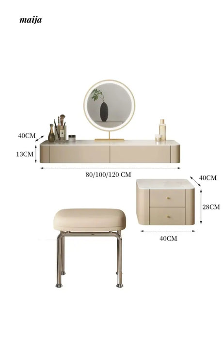 Cheryl Floating Dressing Table from maija