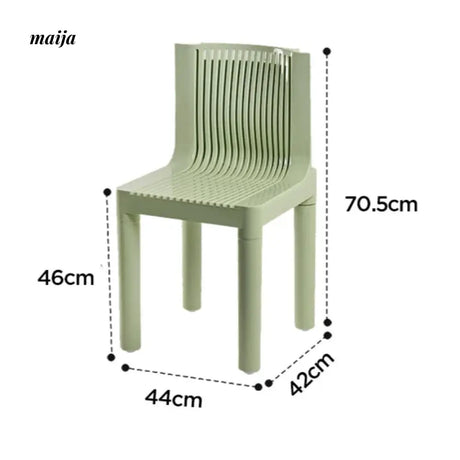 LIFEPOEM Grantham Plastic Dining Chair from MODENG