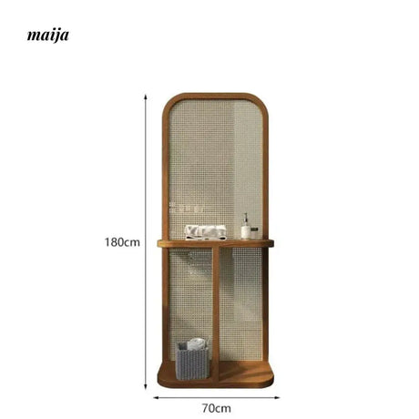 SLIGHTLYCOOL Kyan Arch Rattan Partition Wall from SLIGHTLYCOOL