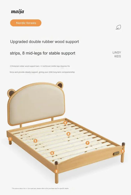 LINSYKIDS Little Bear Children's Bed from LINSY KIDS