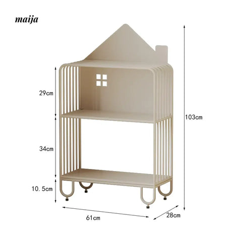 Little House Cream Storage Shelf from Kaiyashi