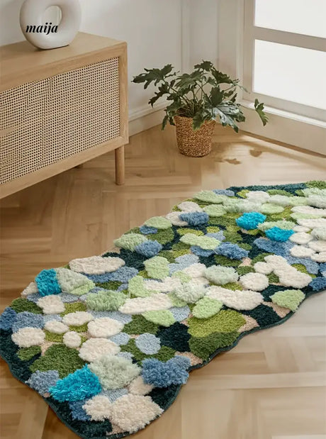 Monet Blooming Garden Rug from maija