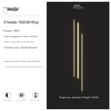 Dijon Staircase Chandelier from maija