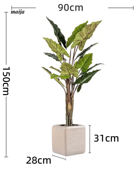 Artificial Rainbow Taro Plant from maija