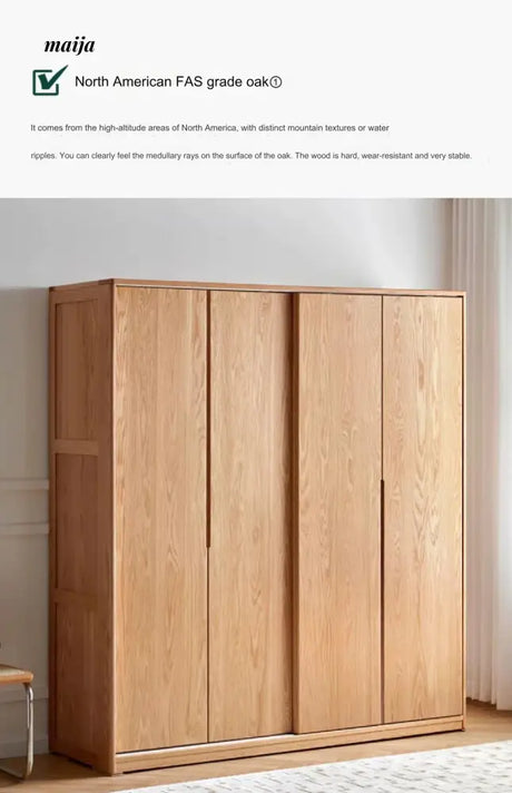 GENJI Fiona Solid Wood Wardrobe from GENJI