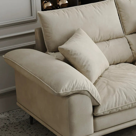LATE AUTUMN Scandinavian Compact Cream Sofa Design from LATE AUTUMN