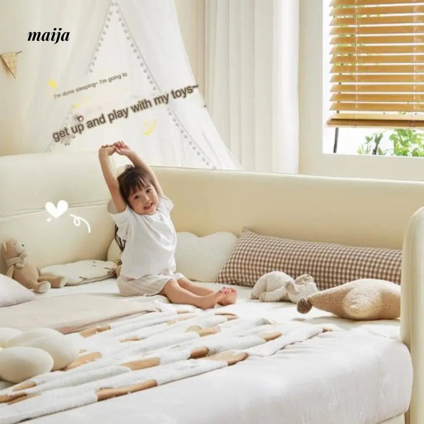 LINSYKIDS Claymore Bed Extender with Guardrail from LINSY KIDS