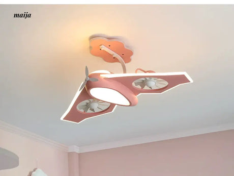 GVG Helicopter Cartoon Air Fan Ceiling Lamp from GVG