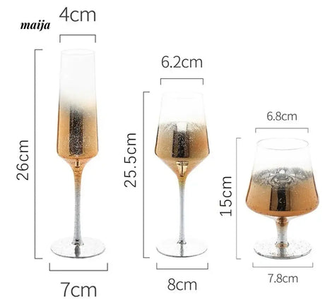 LIVETAI Starry Sky Wine Glass Set from maija