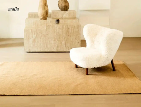 UNDERLAND Wabisabi Handmade Jute Rug from UNDERLAND