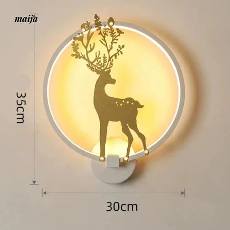 RUIDUN Deer Wall Lamp from maija