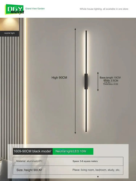 GVG Burke Long Line LED Wall Lamp from GVG