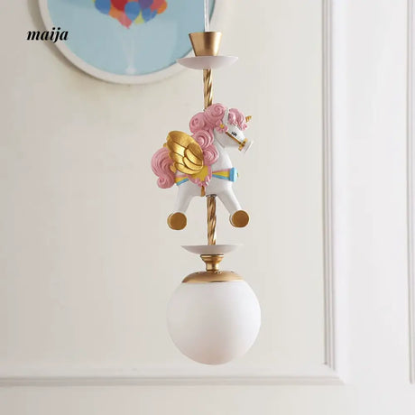 QXWD Circus Cartoon Ceiling Lamp Children's Room from QXWD