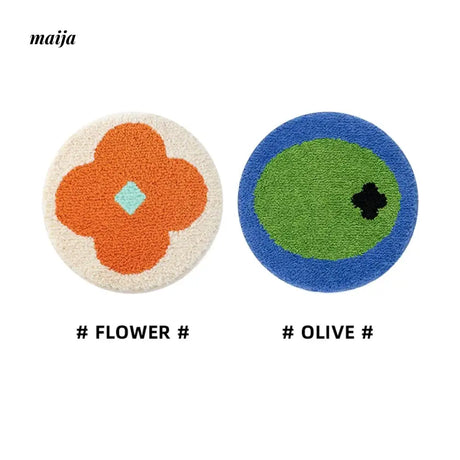 MUYE Flower Tufted Chair Cushion from MUYE