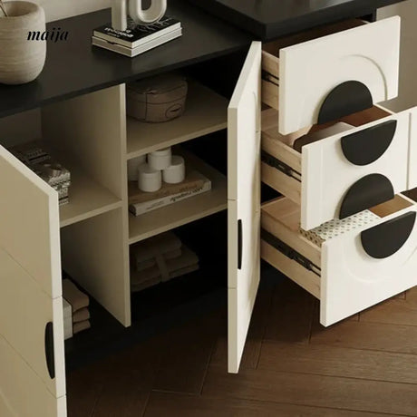 BAIZHI Komorebi Dressing Table with Cabinet from MODENG