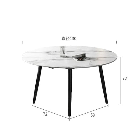 DIPU Asher Retractable Italian Dining Table from DIPU
