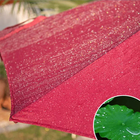 MOJIA Florian Porcelain Pillar Garden Umbrella for Outdoor Lounging from MOJIA