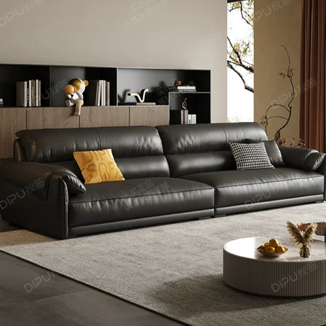 DIPU Jasper Retro Leather Sofa from DIPU