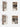 AIWO Bastien Wardrobe with Desk and Handle-Free Modern Design from AIWO