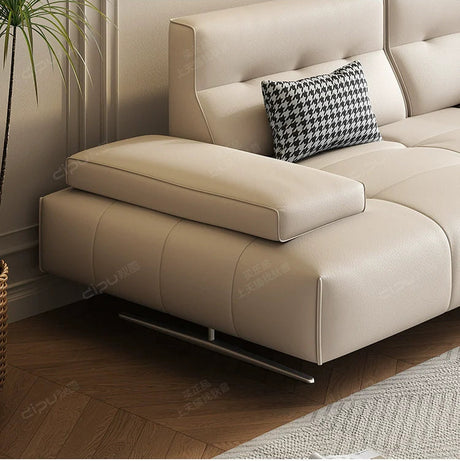 DIPU Jase Classic Cowhide Sofa from DIPU